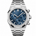 Imperial Steel Automatic Chronograph – Blue Dial