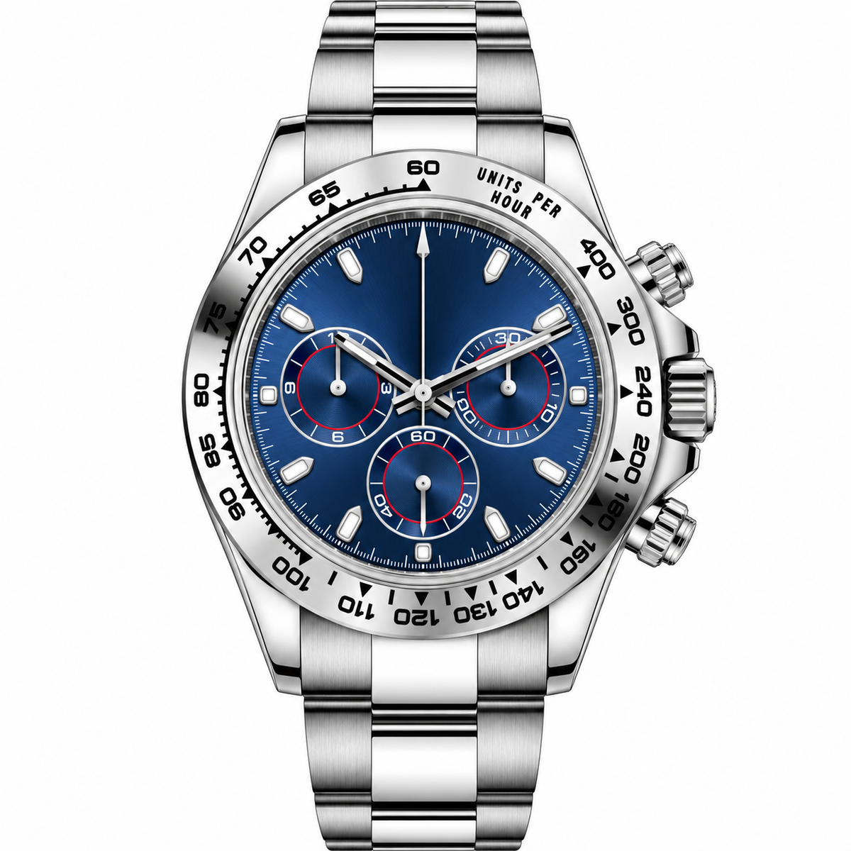 Imperial Chronograph – White Gold & Blue Dial