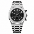 Royal Crest 41MM Chronograph Black Dial