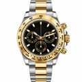 Imperial Chronograph – Black Dial, Steel & Yellow Gold