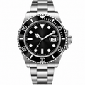Imperial Ocean Diver Date – Steel & Black Ceramic Bezel
