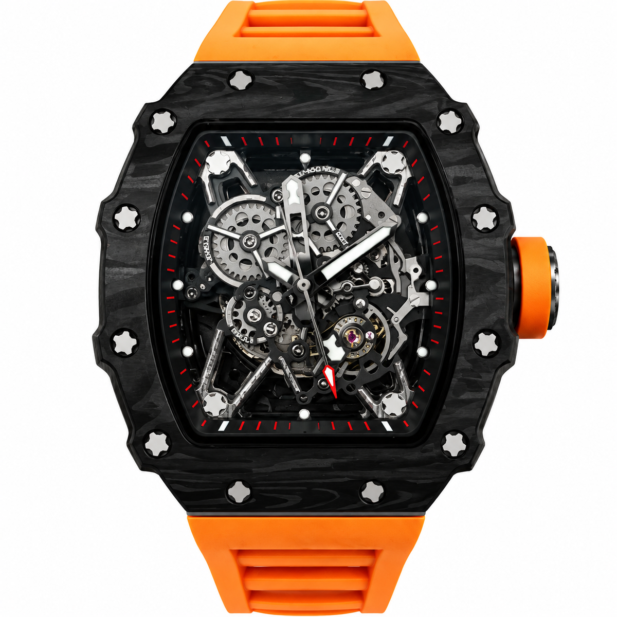 Imperial Carbon Skeleton – Orange & Black Edition