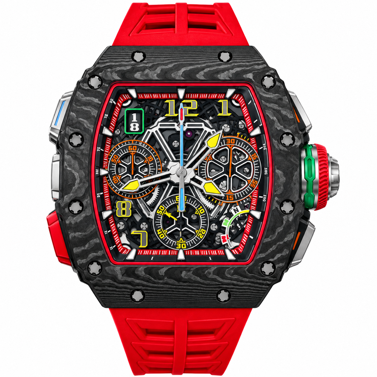 Imperial Carbon Chronograph – Red Racing Edition